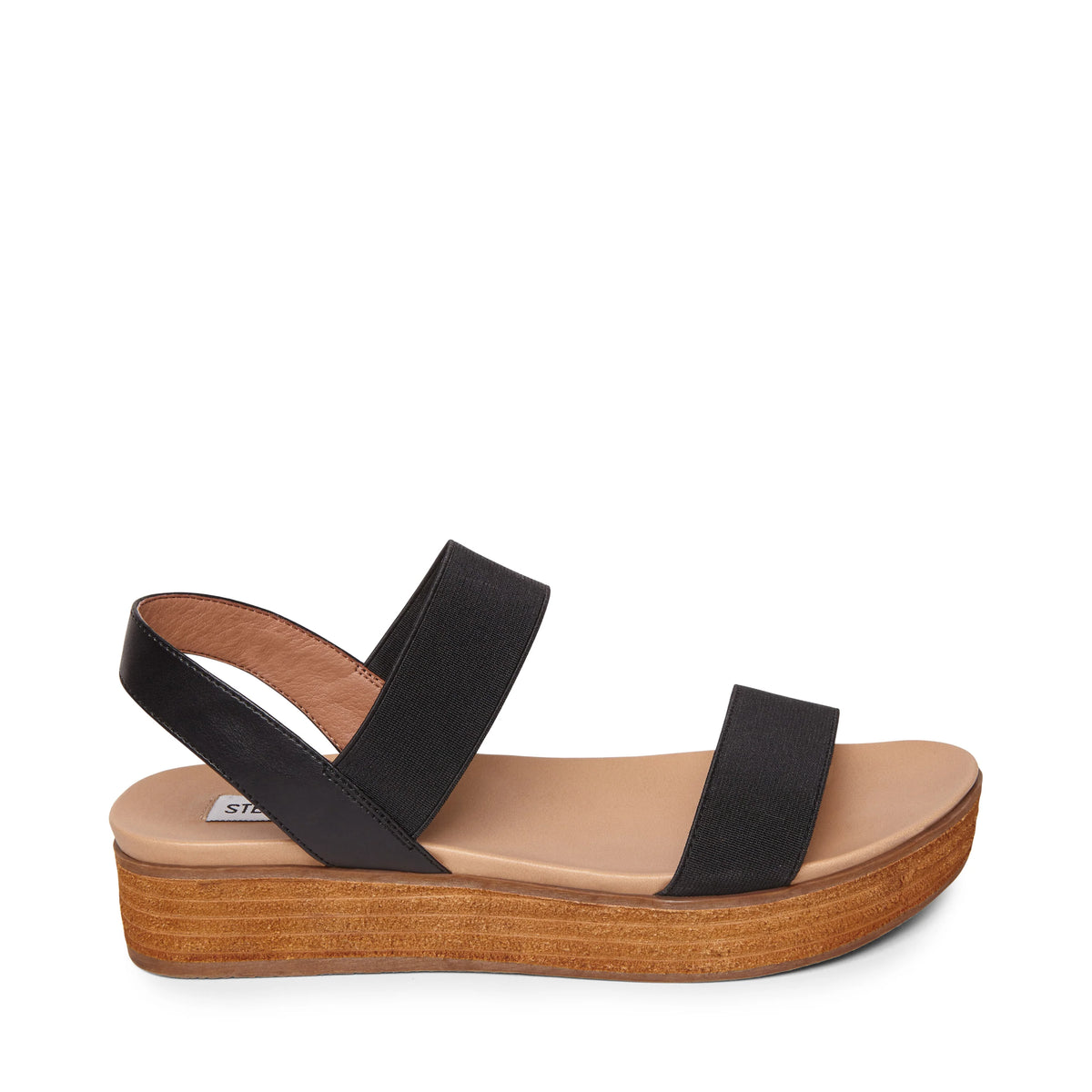 SALE Steve Madden Agile Platform Sandal Black