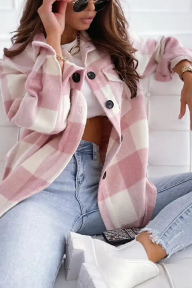 Asher Plaid Shacket