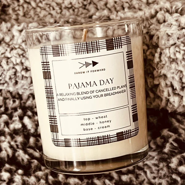 Pajama Day Candle