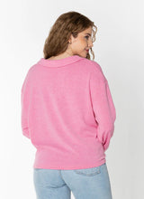 C'est Moi Polo Knit Sweater - Pink