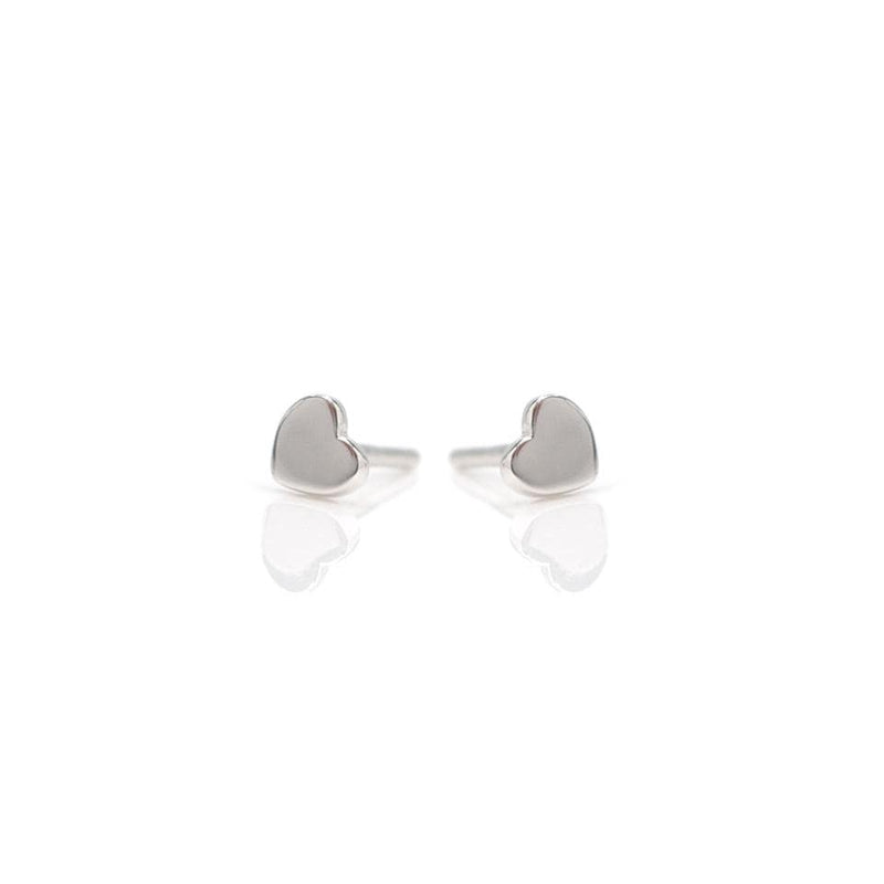 Eliasz & Ella Little Hearts Earrings - Silver
