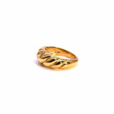 Eliasz & Ella Crescent Ring - Gold