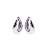 Eliasz & Ella Fluent Hoop Earrings - Silver