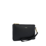 Pixie Mood Paris Double Zip Pouch - Black