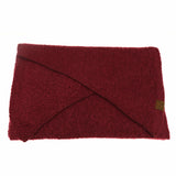 CC Beanie Boucle Knit Scarf - Various Colours