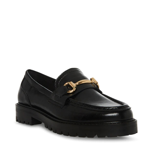 Steve madden patent leather loafers discount
