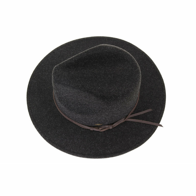 CC Panama Knot Trim Hat - Heather Black