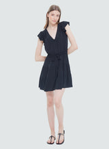 DEX Ruffle Sleeve Dress
