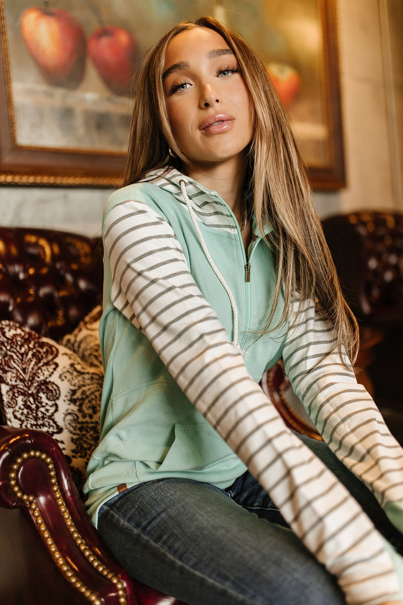 *SALE* Ampersand HalfZip - Mint to Last