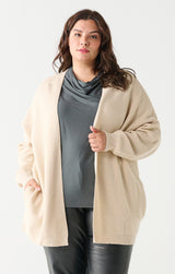 DEX Ribbed Ottoman Cardigan