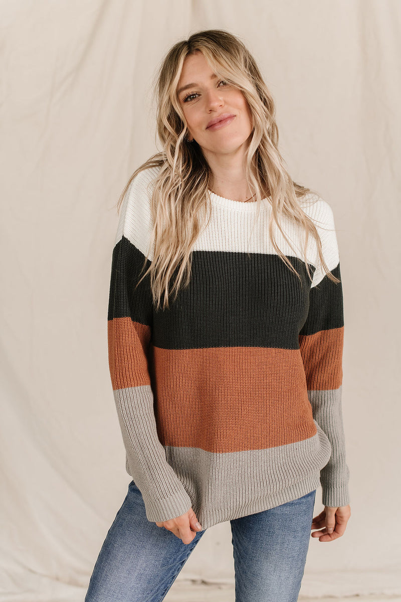 Ampersand Paige Sweater - Auburn