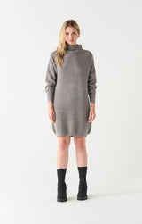 DEX Ottoman Dress - Heather Grey