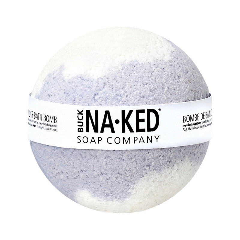 Buck Naked Lavender & Lemon Bath Bomb