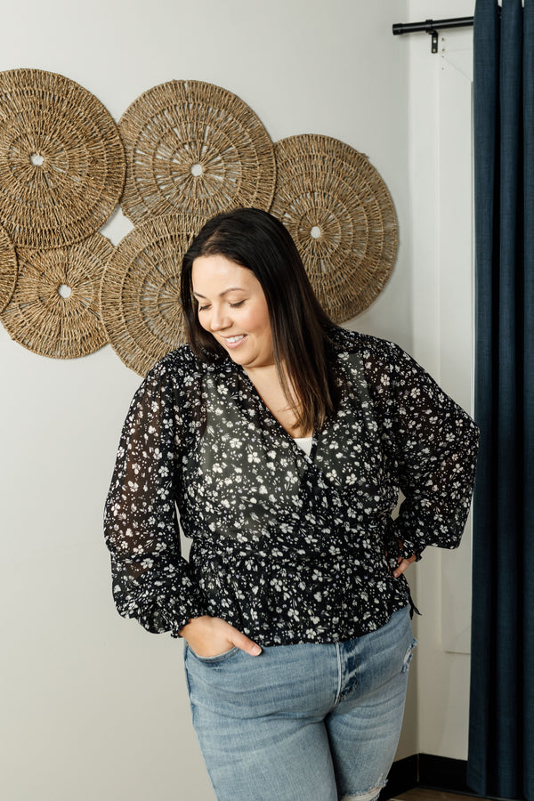 RD Style Siera Wrap Blouse