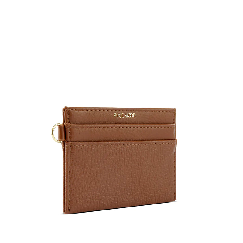 Pixie Mood Alex Card Holder - Chestnut