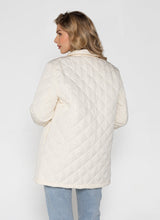 C'est Moi Quilted Snap Jacket - Bone