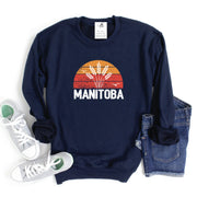 Manitoba Crew Sweater || Navy