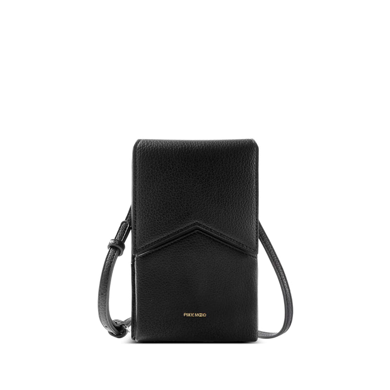 Pixie Mood Karla Phone Crossbody - Black