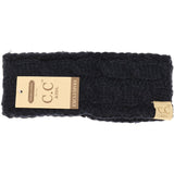 KIDS ~ CC Beanie Solid Cable Knit Headband ~ Various Colors!