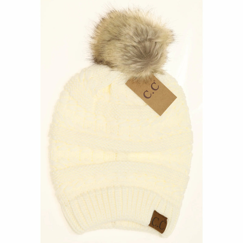 CC Beanie Soft Yarn Beanie - Various Colors