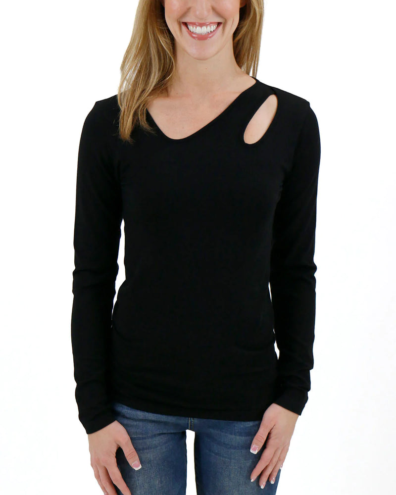 Grace & Lace Perfect Fit Cut Out Top