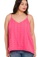 Lainey Tank - Fushia