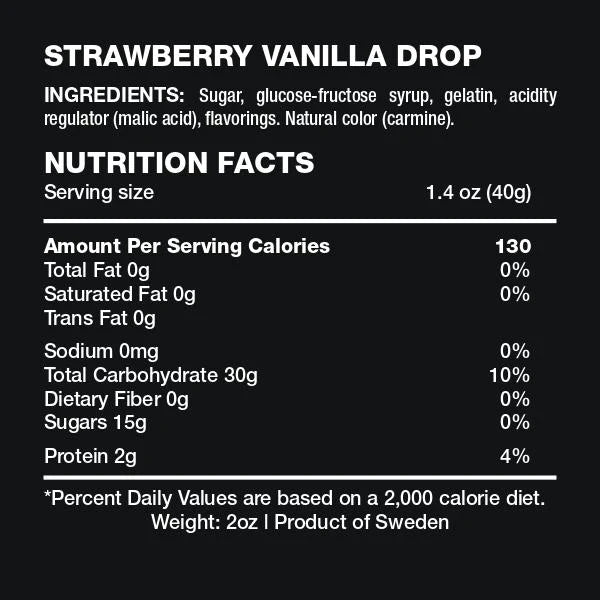 Sugarjoy Strawberry Vanilla Drops
