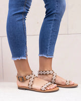 Grace & Lace Embroidered Sandal