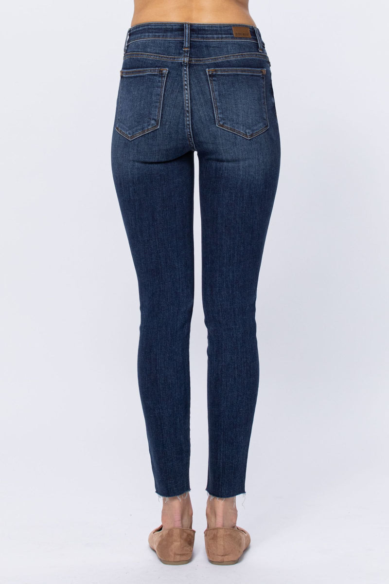 Judy Blue High Rise Button Fly Denim