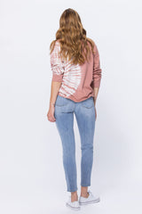 Judy Blue Relaxed Mid-Wash Skinny Denim