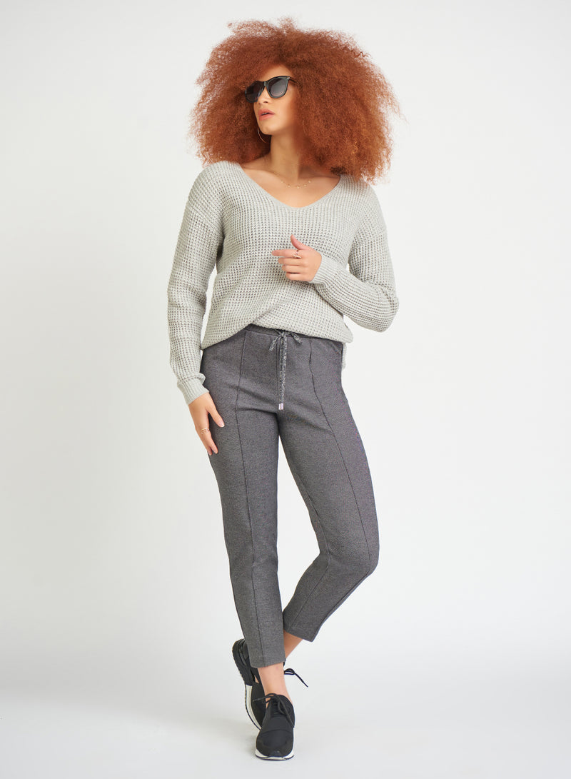 Dex Pull On Pant - Charcoal Mix