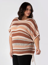 DEX Cinnamon Stripe Top