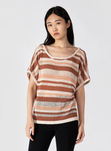 DEX Cinnamon Stripe Top