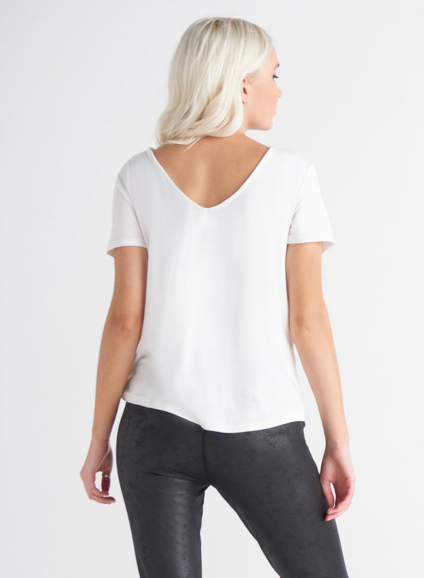 Dex Reversible Tee - White