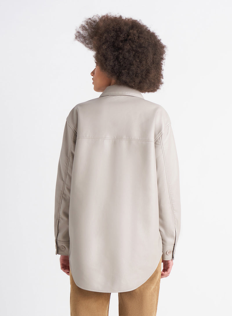 Dex Faux Leather Jacket