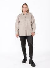 Dex Faux Leather Jacket