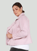 DEX Moto Jacket - Pink Petal